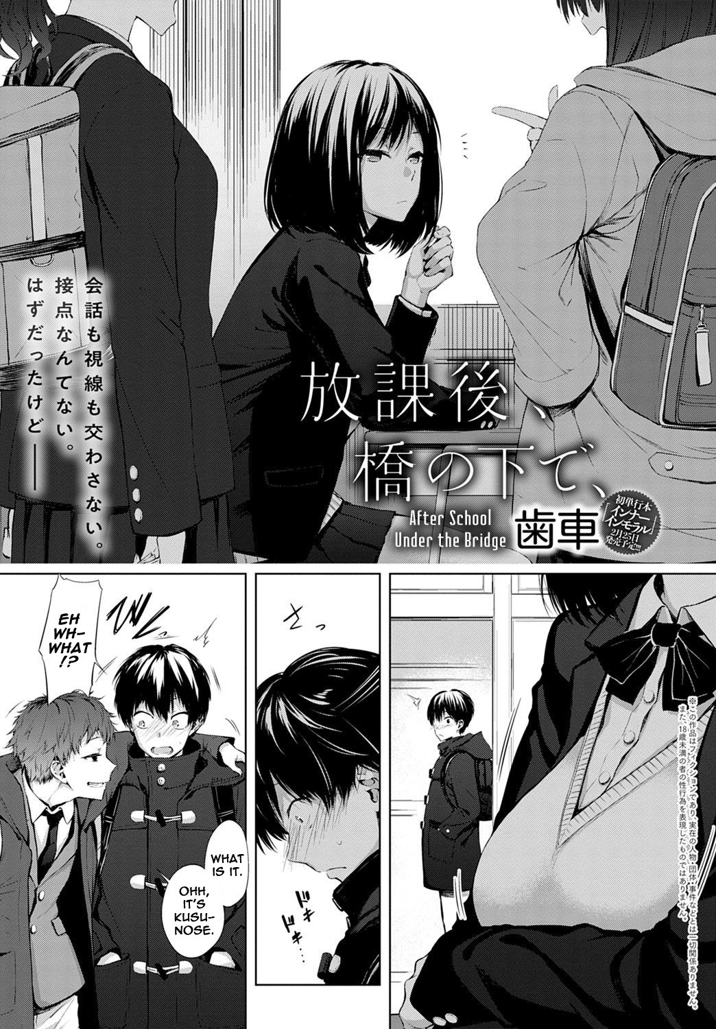 Hentai Manga Comic-After School Under the Bridge-Read-2
